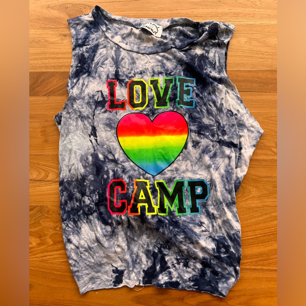 Rock Candy “Love Camp” tshirt girls size large